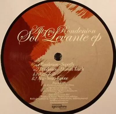 <a href=\'\'>Altz</a> & <a href=\'\'>Rondenion</a> - Sol Levante EP