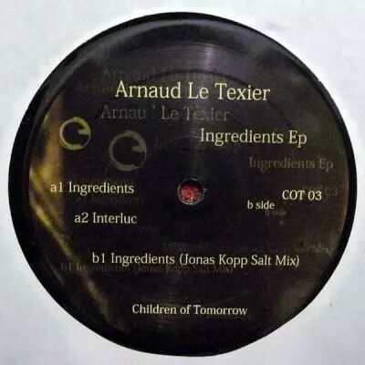 <a href=\'\'>Arnaud Le Texier</a> - Ingredients EP (<a href=\'\'>Jonas Kopp</a> remix)