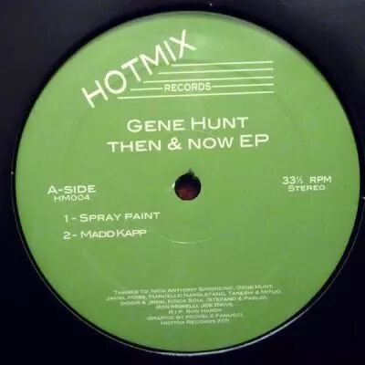 <a href=\'\'>Gene Hunt</a> - Then & Now EP