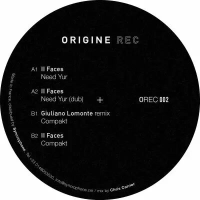 <a href=\'\'>II Faces</a> - EP (Guiliano Lomonte remix)