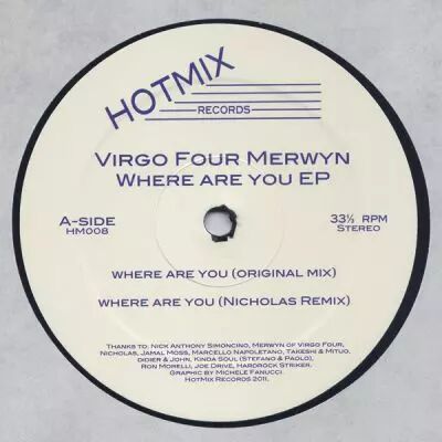 <a href=\'\'>Virgo Four</a> - Where Are You (<a href=\'\'>Nicholas</a> & <a href=\'\'>Max Essa</a> remixes)