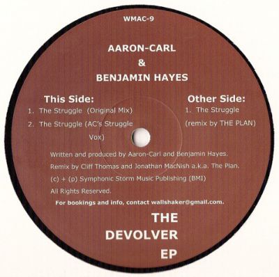 Aaron Carl & Benjamin Hayes - The Devolver Ep 