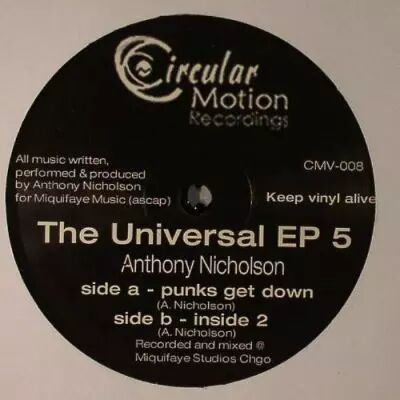 Anthony Nicholson - Universal EP 5