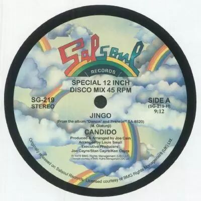 Candido -Jingo / Thousand Finger Man (Yellow Vinyl Repress)