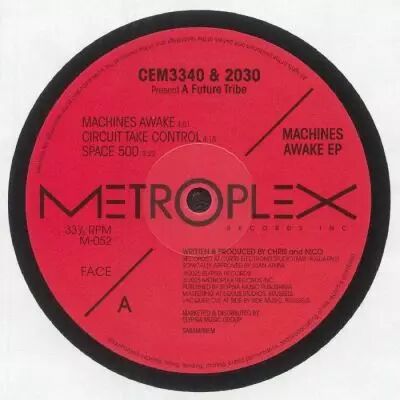 Cem3340 & 2030 present A Future Tribe - Machines Awake EP