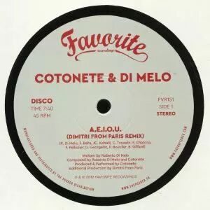 Cotonete / Di Melo - AEIOU