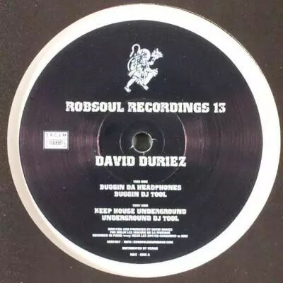 David Duriez -Buggin Da Headphones / Keep House Underground