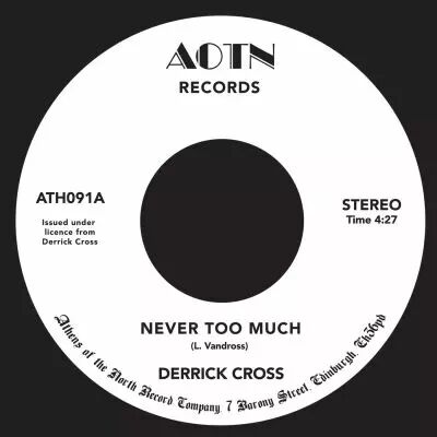 Derrick Cross - Never Too Much