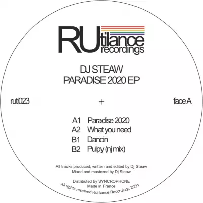 DJ Steaw - Paradise 2020 EP