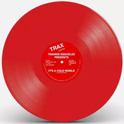 Frankie Knuckles - It\'s A Cold World / Bad Boy (Red Vinyl Repress)