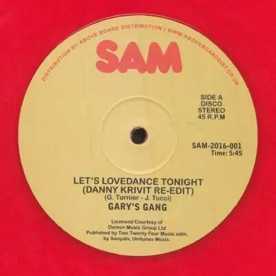 GARY\'S GANG - Let\'s Lovedance Tonight (remastered)