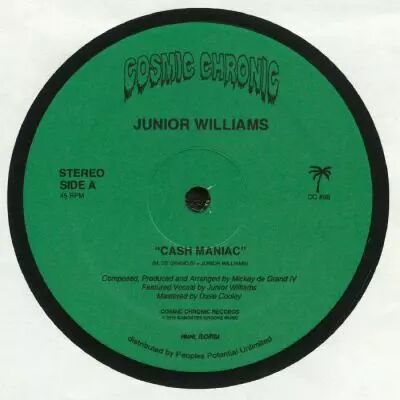 Junior Williams - Cash Maniac