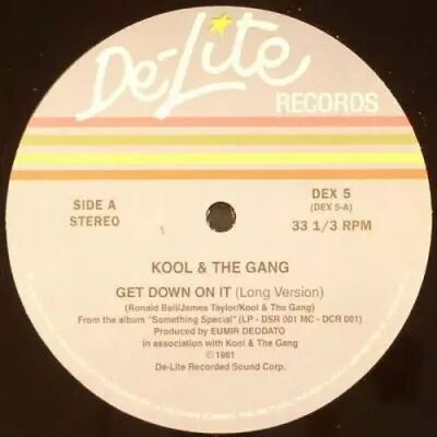  Kool & The Gang ‎� Get Down On It / Summer Madness 