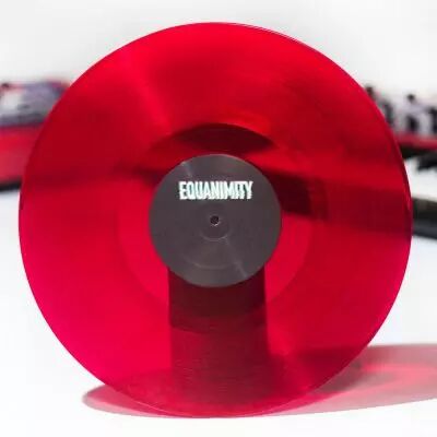 Kyle Hall ‎� Equanimity [Red Colored Vinyl]