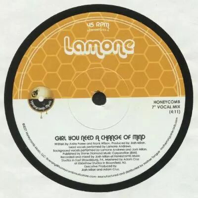 Lamone - Girl You Need A Change Of Mind 