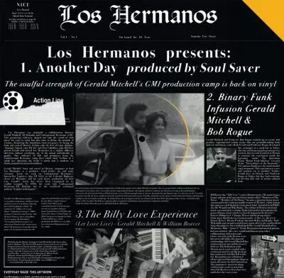 Los Hermanos (Gerald Mitchell, Billy Love, Bob Rogue) - Another Day / Binary Funk Infusion / Let Love Live