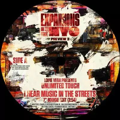 Louie Vega presents Unlimited Touch -  I Hear Music In The Streets