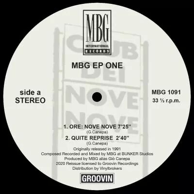 MBG - EP One 