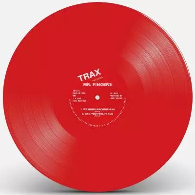  Mr. Fingers - Washing Machine / Can You Feel It / Beyond The Clouds (Red Vinyl Repress)