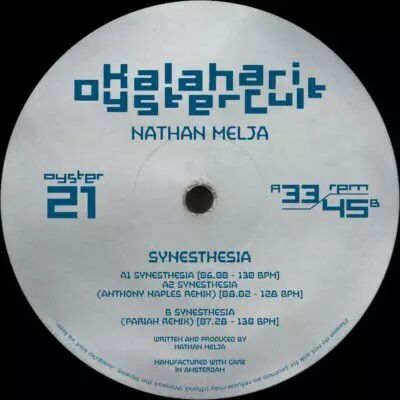 Nathan Melja - Synesthesia w/ Anthony Naples & Pariah Remixes