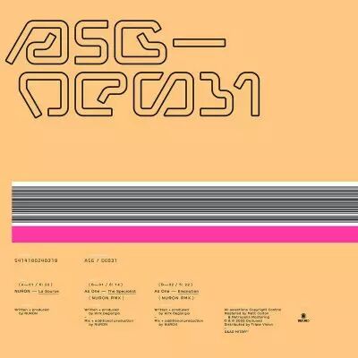 Nuron/As One - La Source [full colour inner + outer sleeve / 180 grams]