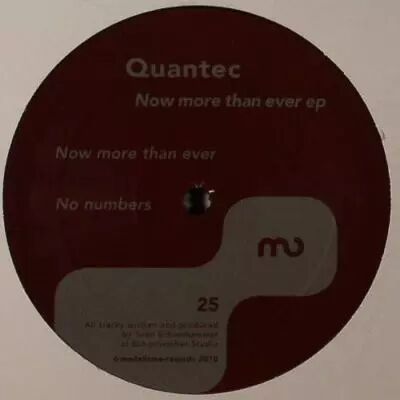 Quantec - Now More Than Ever EP