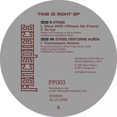 Stasis/Nuron - Vanmannans Answer [reissue]