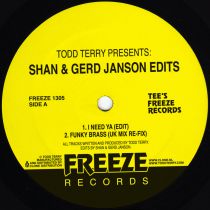 Todd Terry - Todd Terry Presents: Shan & Gerd Janson Edits