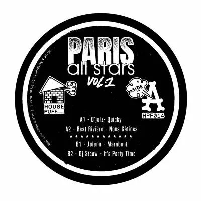 V/A {D�julz, Dj Steaw, Beat Rivi�re, Julenn] - Paris all stars vol.1 EP