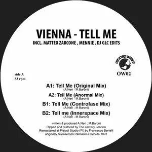 Vienna - Tell Me  incl. Matteo Zarcone , Mennie , DJ GLC edits