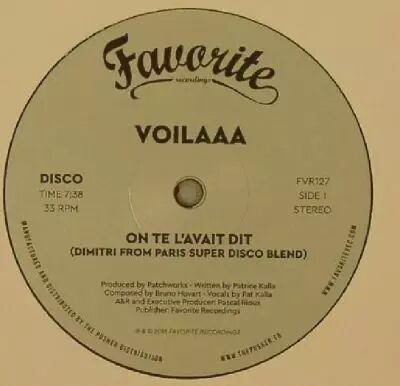 Voilaaa - On Te L\'Avait Dit/Spies Are Watching Me (Dimitri From Paris Remixes)